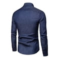 thumbnail image 4 of Camisas Casual De Manga Larga Para Hombre Con Estampado, 4 of 7