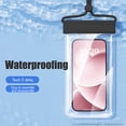 thumbnail image 4 of PBAZIH Waterproof Phone Pouch for Swimming, Rafting & Snorkeling - IPX8 Certified Dry Bag with Touch-Friendly Cover, High Transparency for Easy Photography, Adjustable Lanyard, 4 of 8