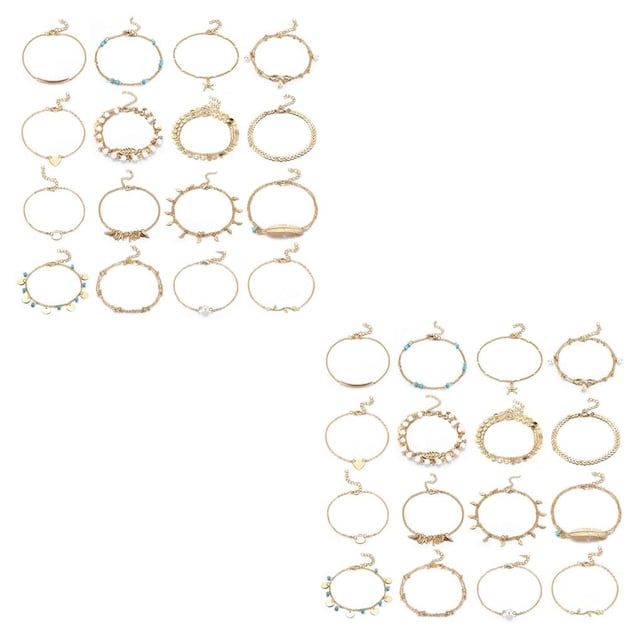 Tobilleras Cadenas Qarigey Joyas para el cuerpo para niñas decoración de vestidos Tipo 2