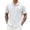 A310-White, variant on Kalauyu Mens Striped Knit Tops Summer Cotton Blend Short Sleeve T Shirts Loose Turn Down Collar with Pocket Button Daily Casual Shirts