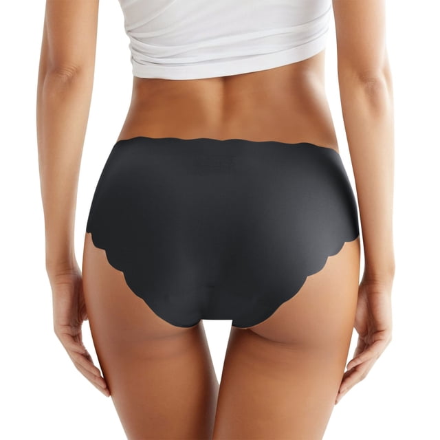 Culottes Sans Couture pour Femmes en Soie Glacée Extensible pour Confort Quotidien et Finition