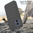thumbnail image 5 of Asuwish Compatible with Motorola Edge 5G 2024 Phone Case Hybrid Rugged Shockproof Hard Protective Drop Proof Full Body Heavy Duty Mobile Cell Cover for Moto Edge2024 Women Men Black, 5 of 5