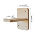 thumbnail image 3 of Cat Climbing Shelf Wood Wall Mounted Kitten Stair for Cats Wall Step Indoor Platform Scratching Activity Wall Step, 3 of 19