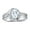 Aquamarine, variant on Rings for Women Sterling Silver Swirl Z Ring 7X5MM Oval Gemstone & Diamond Rings October Cabochon Onyx Jewelry Size 9
