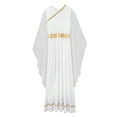 thumbnail image 5 of Mufeng Women's Greek God Dress Greece Toga Dress Halloween Party Performance Outfits White S, 5 of 7