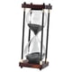 thumbnail image 4 of Reloj de arena con temporizador de 30 minutos, irrompible, portátil, para cocinar negro, 4 of 9