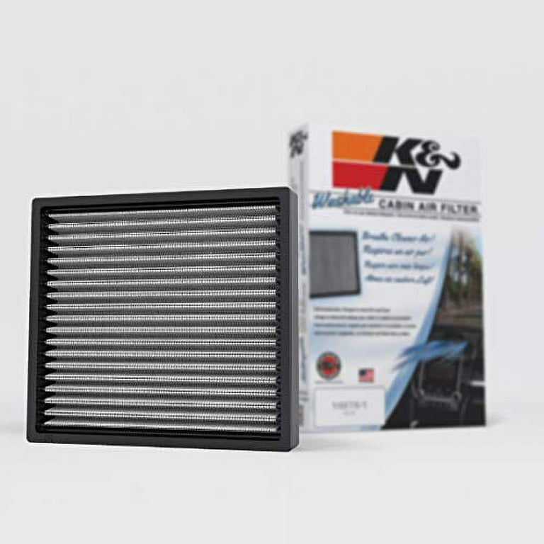 K&N VF2000 Cabin Air Filters: Washable and Reusable: Designed for