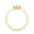 thumbnail image 2 of Rosec Jewels Lab Grown Diamond Flower Promise Ring for Engagement (EF-VS Quality Certified), 18K Yellow Gold, US 4.00, 2 of 8