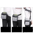 thumbnail image 4 of Bolsa de golosinas para perros, bolsa de entrenamiento para perros, riñonera portátil para mascotas con cinturón ajustable desmontable y correa para el hombro (negro) oso de fresa Electrónica, 4 of 5