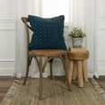 thumbnail image 5 of Rizzy Home Teal 20"X20" Stripe Patterned Solid Woven Poly Filled Throw Pillow, 5 of 5