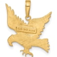 thumbnail image 4 of 14K Yellow Gold Eagle Pendant (20 X 19) Made In Peru c3491, 4 of 6