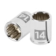 thumbnail image 1 of Dado de 14 mm Truper 12 puntas cuadro 1/4, 1 of 3