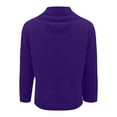 thumbnail image 4 of WTXUE Women's Cowl Neck Sweater Elegant Casual Soft Knit Long Sleeve Pullover Sweaters Loose Fit Top Tunic Sweaters Fall Outfits Outwear Purple L, 4 of 5