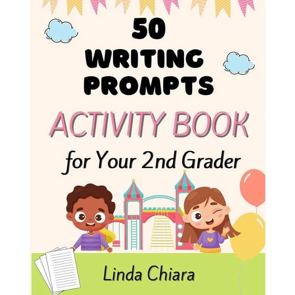 50 Writing Prompts Activity Book for Your 2nd Grader, (Paperback)