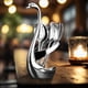 thumbnail image 5 of Stainless Steel Fruit Fork Dessert Coffee Spoon Set 4-piece Pedestal Dining Utensils Elegant Entertaining Hostess Gifts, Ukhbmc, 5 of 9