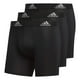 thumbnail image 1 of Calzoncillos tipo bóxer adidas de microfibra para hombre, paquete de 3 unidades, color negro S, 1 of 9