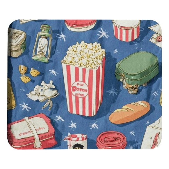 Have a Picnic Mouse Pad Square Washable Mousepad Anti-slip Rubber Desk Mat Gaming Office