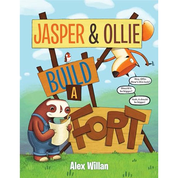 Pre-Owned Jasper & Ollie Build a Fort, (Hardcover)