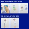 thumbnail image 6 of Permastik Extra Large Adhesive Picture Hooks, Rental Safe - Holds up to 7.7 lbs (3 Pack), 6 of 7