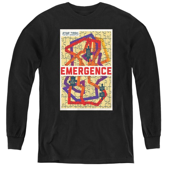 Star Trek - Tng Season 7 Episode 23 - Youth Long Sleeve Shirt - X-Large