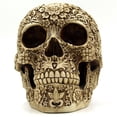 thumbnail image 4 of Estatuilla De Cráneo De Resina Zulema Adorno De Halloween Ornamento Retro, 4 of 8
