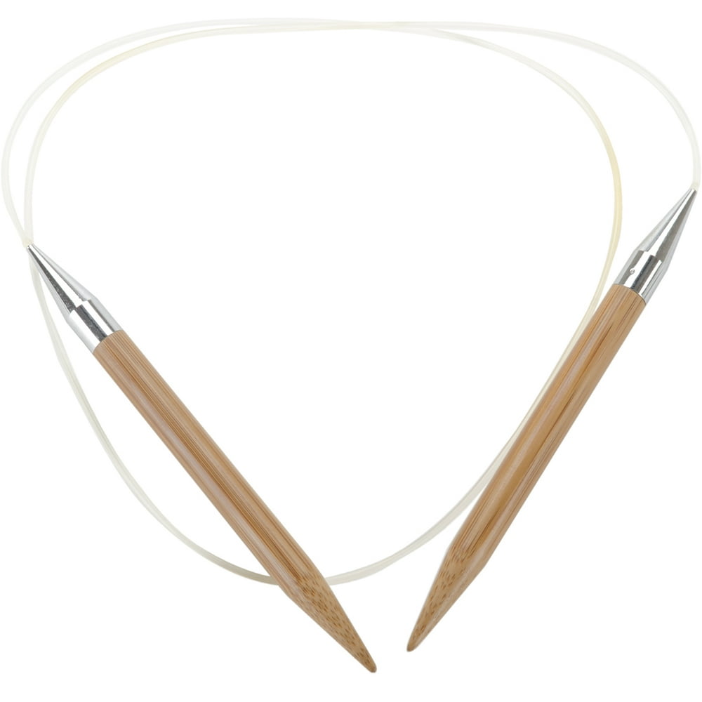 Bamboo Circular Knitting Needles 40"Size 10/6mm