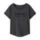 thumbnail image 2 of Camiseta para mujer con cuello redondo, camiseta básica de recuerdo para ir de compras, regalo para mujer SG, 2 of 7