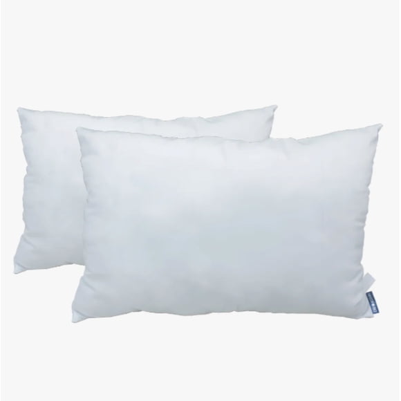 Almohadas 2 Pack Estándar Microfibra Firmeza Media Modelo Blanco