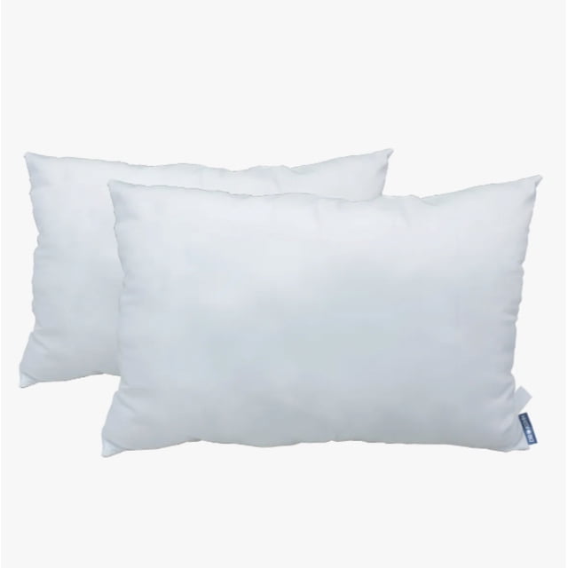 Almohadas 2 Pack Estándar Microfibra Firmeza Media Modelo Blanco