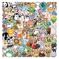 thumbnail image 1 of 100 pegatinas pegatinas de graffiti de animales pequeños, animales temáticos animados, 1 of 5