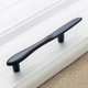 thumbnail image 2 of Exquisito tirador de puerta de gabinete para reemplazo de muebles DIY Cuchillo negro mate, 2 of 4