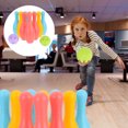 thumbnail image 1 of Hytrove 1 Set Glow in the Dark Toy Bowling Set Assorted Color Plastic for Family Activities, 1 of 5