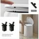 thumbnail image 3 of 10 Pairs Of Touch Top Lid Bin Latch Lock Plastic Spare Repair Replacement Black Compatible With Brabantia 3 To 50 Litre, 3 of 5
