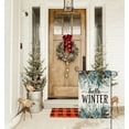 thumbnail image 4 of Hello Winter Garden Flags 12.5x18 Vertical Double Sided, Pine Twigs Small Yard Outside Decorations, Christmas Xmas Seasonal Farmhouse Holiday Outdoor Décor, 4 of 6