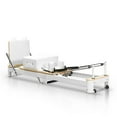 thumbnail image 1 of Foverós Pilates Reformer Machine, Foldable Pilates Machine,Pilates Fitness Equipment for Home and Studio (White), 1 of 4