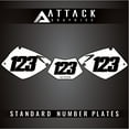 thumbnail image 2 of Attack Graphics Number Plate Backgrounds for KTM 300 EXC 2003, 2 of 2
