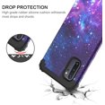 thumbnail image 3 of Galaxy Note 10 Plus Case, Note10+ Case, Heavy Duty 3 in 1 Rugged Shockproof Hybrid Hard PC Soft Rubber Bumper Protective Phone Cover for Samsung Galaxy Note 10 Plus 5G 6.8 inch, Space Nebula, 3 of 8