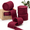Burgundy, variant on Mix Color 9 Rolls 1.5 Inch Wide Cotton Craft Ribbon Set 2 Yards Per Roll