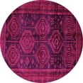 thumbnail image 1 of Ahgly Company Indoor Round Persian Pink Traditional Area Rugs, 7' Round, 1 of 4