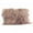 Oyster-Grey, variant on Mint Color Real Mongolian Lamb Fur Pillow, Includes Pillow Filling. 12 Inch X 20 Inch Oblong