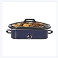 thumbnail image 2 of 4-Quart Slow Cooker with Casserole Manual Warm Setting - Perfect Kitchen Small Appliance for Family Dinners, Dishwasher  Crock, 2 of 6