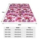thumbnail image 3 of Balery Orchids Flowers Manta de Felpa Suave y Acogedora – Cobija de Franela Aterciopelada para Cama, Lavable y Cálida para Sofá, Mascotas, Transpirable-80"x60", 3 of 7