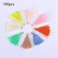 thumbnail image 2 of MYG Polyester Couleur 3cm Suspendu Cercle Exquis Petit Pompon Pompons, 2 of 6
