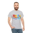 thumbnail image 5 of Happy Rainbow Unisex Heavy Cotton Tee, 5 of 12