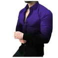 thumbnail image 1 of Men Summer Casual Printed Lapel Shirt Button Down Cardigan Shirts, 1 of 6