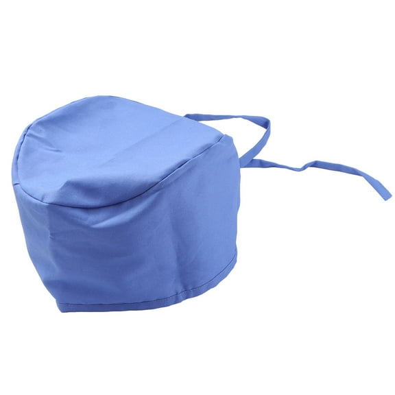 Pretyzoom Dustproof Nurse Scrub Hat Cotton Caps 1Set Blue