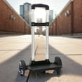 thumbnail image 6 of YIEMEEN 6 Wheels Backpack Trolley with Telescopic Handle Rolling Luggage Carts for Teens, 6 of 21