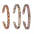 thumbnail image 1 of Diadema de 6 uds para mujer, de plástico delgado con dientes, cadena torcida hueca, aro de pelo fino DIY LingWen 8390606497314, 1 of 1