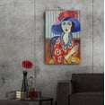 thumbnail image 6 of Epic Art 'Woman in Red' by Holly Wojhan, Acrylic Glass Wall Art, 24"x36", 6 of 8
