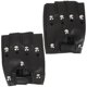 thumbnail image 1 of Gloves Motorcycle Half Finger Gloves Camping Black Synthetic with Wear-Resistant Feature 1 Pair, 1 of 4